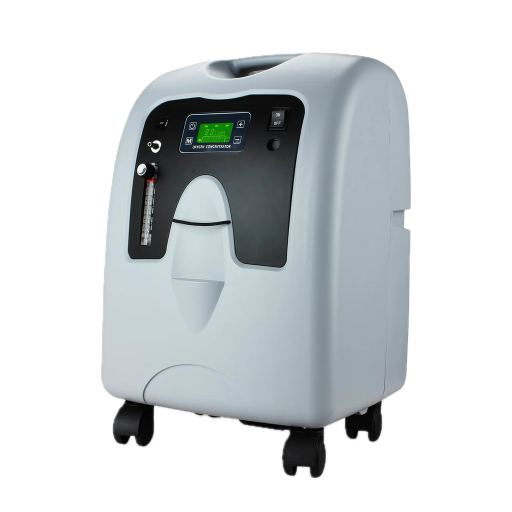 Oxygen concentrator on a white background