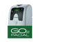 GO2 Facial Machine with logo banner